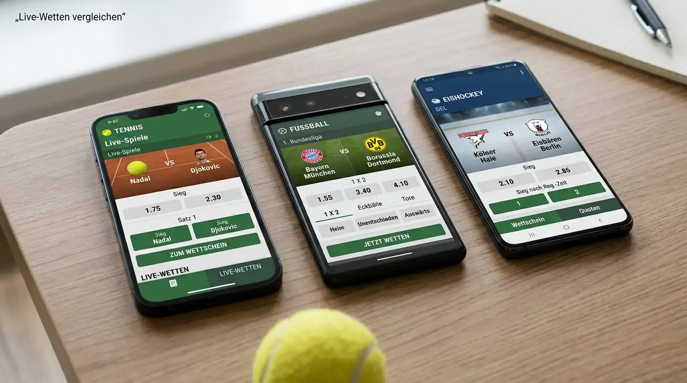 Systematischer Tennis-Quotenvergleich mit Line-Shopping-Arbeitsablauf